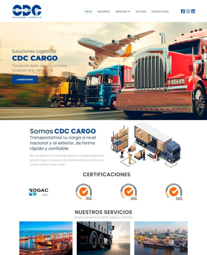 rewelsite cliente cdc cargo 1